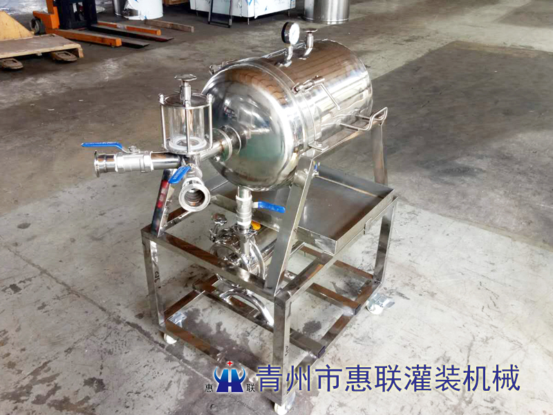 5噸不銹鋼硅藻土過濾機(jī)